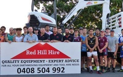Digging into the community with red hill hire